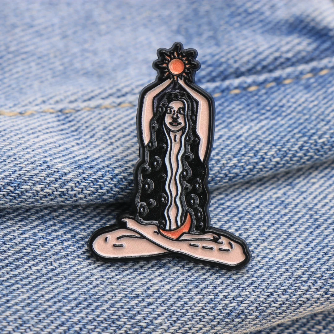 مجموعة دبوس المينا من OMG YOU GUYS - شارات طية صدر السترة بشعار كرتوني فاسق لحقيبة الظهر وسترة DIY هدية مجوهرات