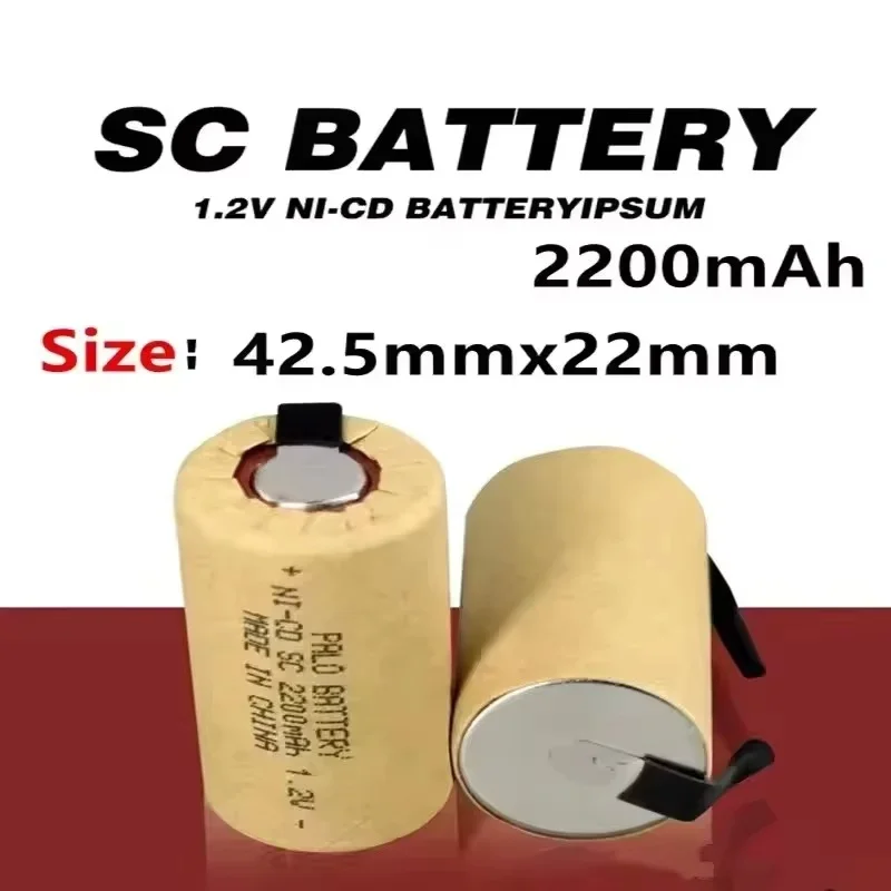 2200mAh Ni-Cd Rechargeable Battery for Makita Bosch Hitachi and DeWalt Power Tools, Screwdriver Battery, 1.2V, High Quality - view 3