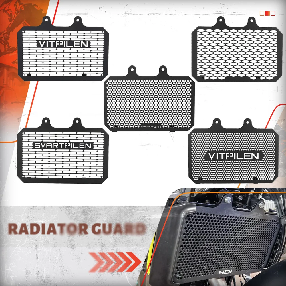 

Motorcycles For Husqvarna Svartpilen Vitpilen 401 Vitpilen401 2018 - 2023 2022 Radiator Grille Guard Cover Protector Accessories