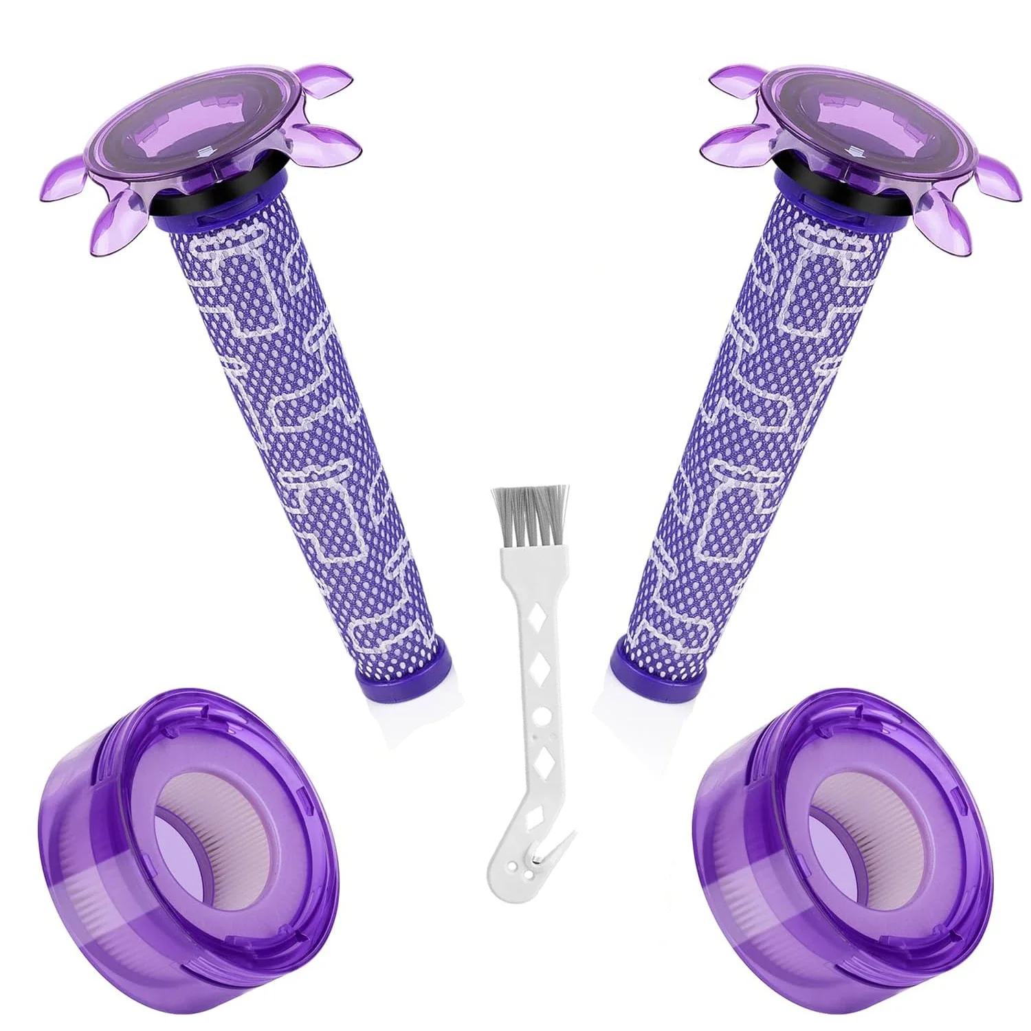 Kit de reemplazo de filtro de aspiradora V8, actualización para Dyson V7 V8, aspiradora de batería Animal Extra SV25 SV37