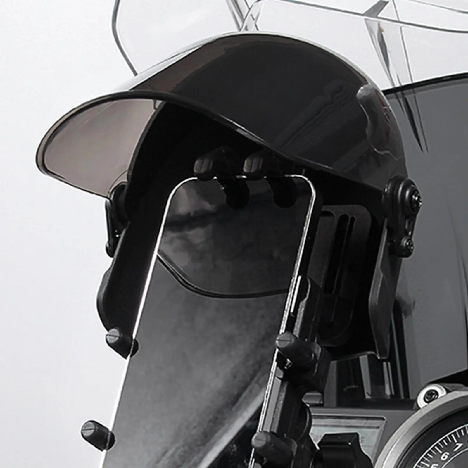 

Phone Mount Sun Shade Motorcycle Phone Mount Helmets Motorbike Small Rainproof Mobile Phone Helmets Portable Mini Parasol Sun