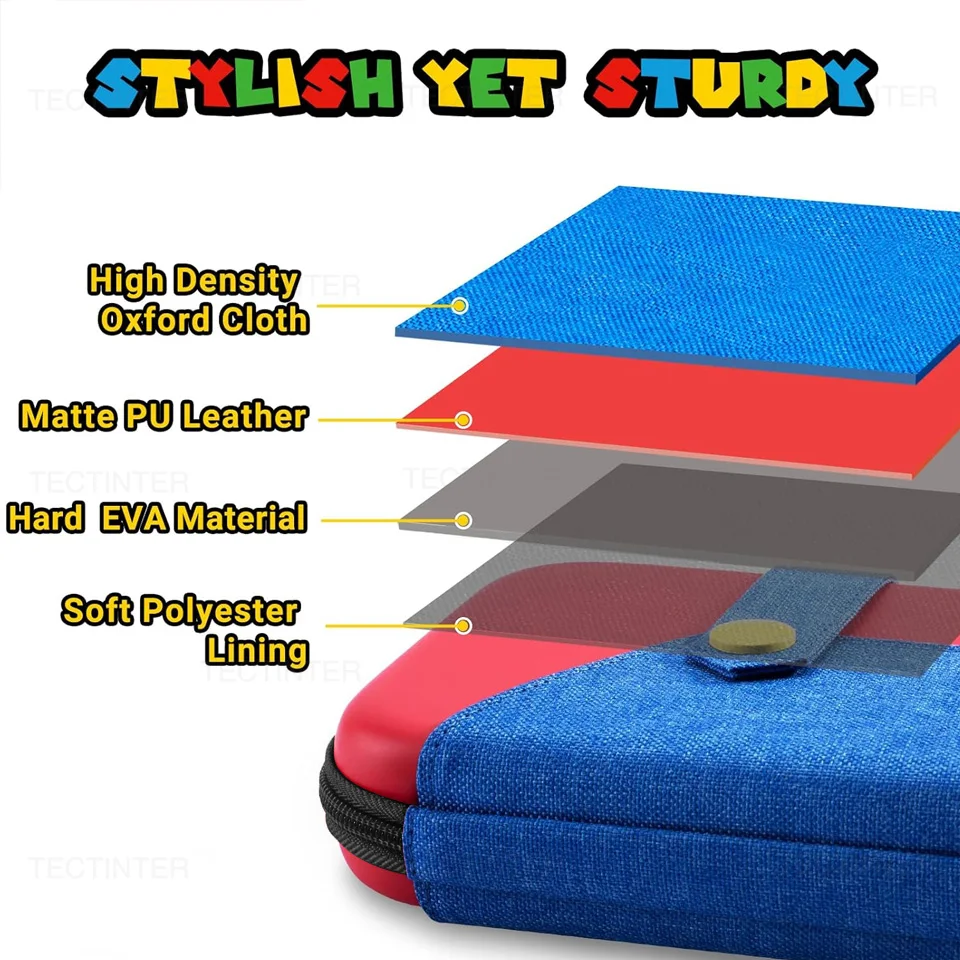 EVA Hard Shell Travel Case for NS Switch 2 Game Console Portable Carrying Protective Storage Bag for NS Switch 2 Accessories image 6