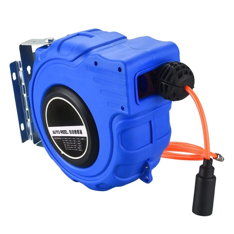 High Quality Automatic Telescopic Reel Recycling PU Clip Bobbin Pneumatic Tool 12 * 8MM Trachea Gas Blast Duct Car Beauty