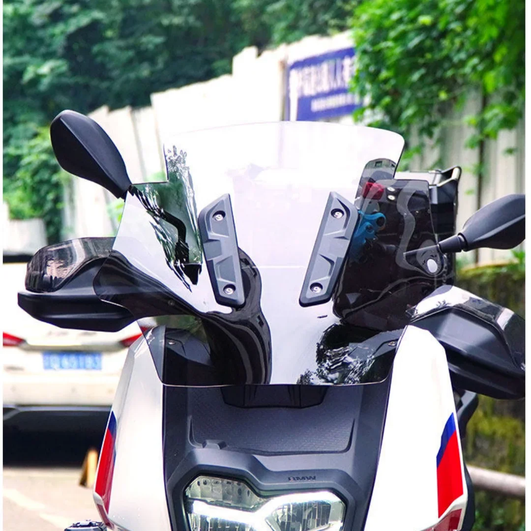 【Premium quality】For BMW C400X windshield modification, heightening and widening motorcycle modification parts