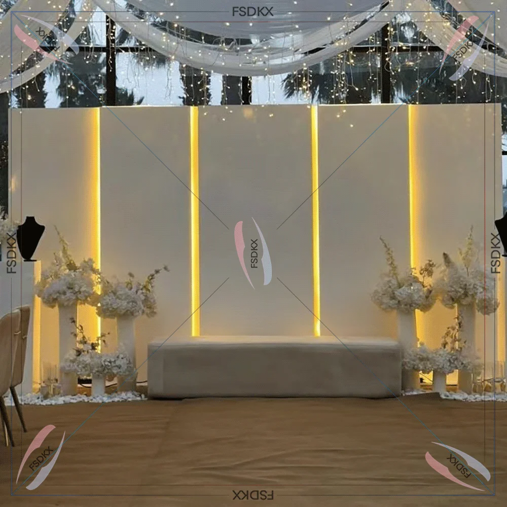 

Wedding Backdrops Arch Door Shape 7pcs White Pvc Backdrop Wedding Event Pvc Arch Backdrop Event Decoration