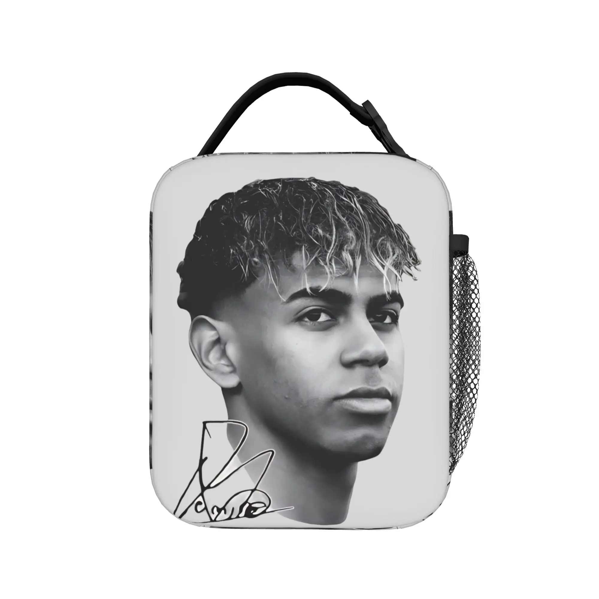 Lamine Y-Yamal Insulated Lunch Bag Cooler Bag Reusable,Lunch Container Football Soccer Tote Lunch Box Food Handbags Beach Picnic