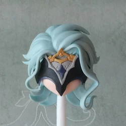 II Dottore Ob11 Ob22 Ob24 Hair The Doctor Handmade Wig and Mask Game Anime Cosplay Accessories Replacement Wig Toys Gifts