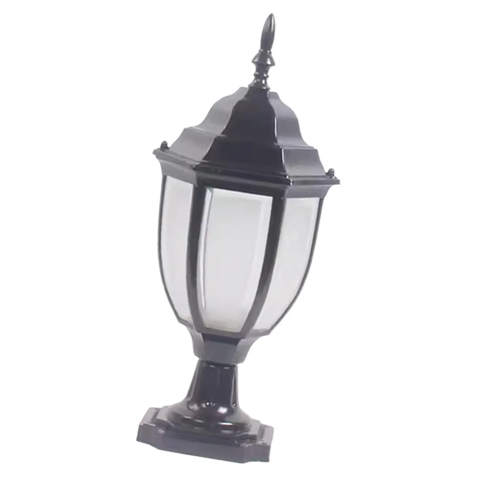 Outdoor Column Lampshade Wall Light Outdoor Waterproof Aluminum and Frosted Glass Outdoor Pillar Lights for Walkway Porch