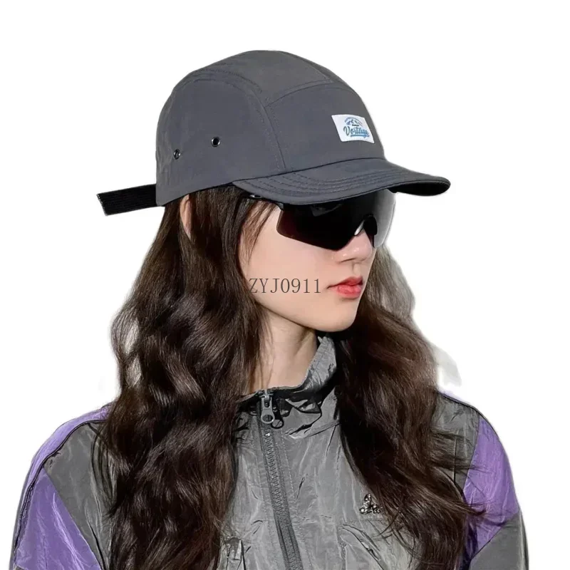 2025 في الهواء الطلق قصيرة حافة قبعة بيسبول الرجال سريعة الجافة قبعة الشمس الصيف التخييم الصيد التنزه قبعة المرأة الرجعية لينة