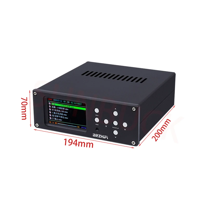 SUNBUCK XLR сбалансированный усилитель мощности домашний усилитель цифровой браслет без потерь плеер USB-диск ES9038 жесткое декодирование аудио