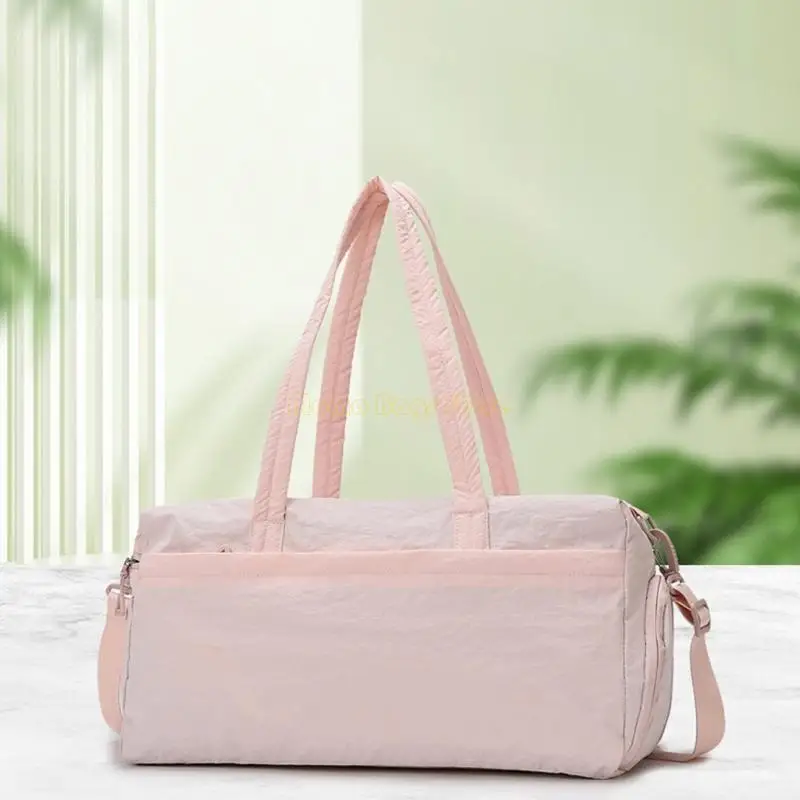 حقيبة سفر حقيبة X90D Gym Bag للنساء حقيبة عطلات نهاية الأسبوع ذات السعة الكبيرة مع مقصورة الأحذية
