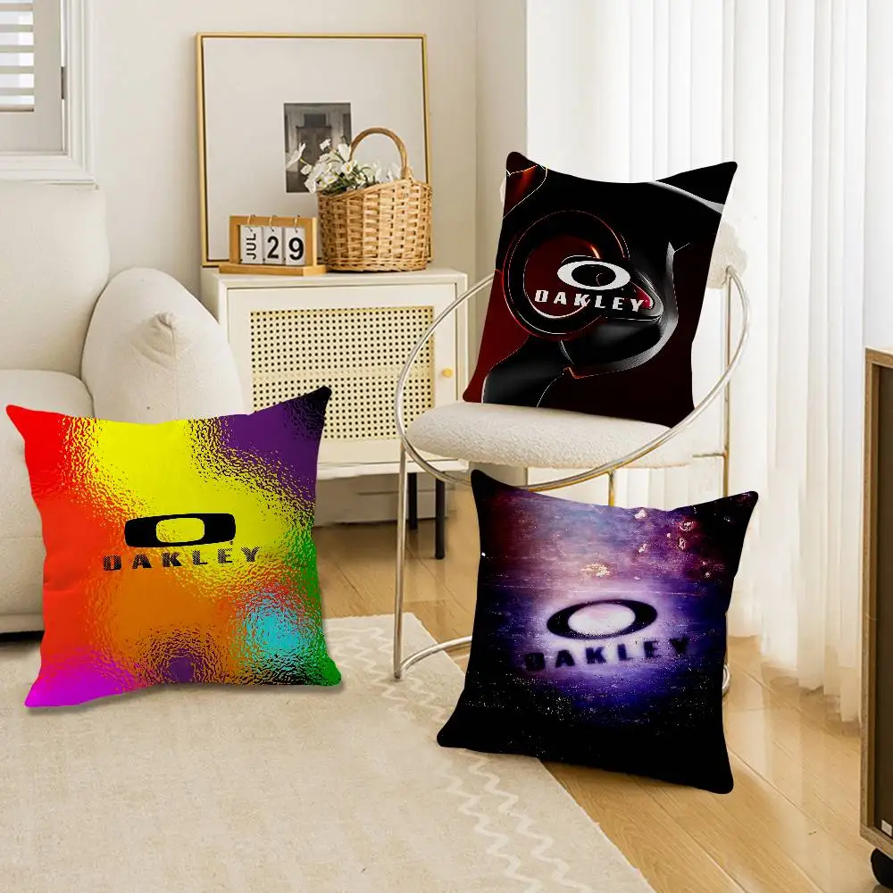 O-Oakleys Logo Personalized Pillow Dust Cover Bedroom Kids Party Decoration Pillowcase Birthday Children Gift
