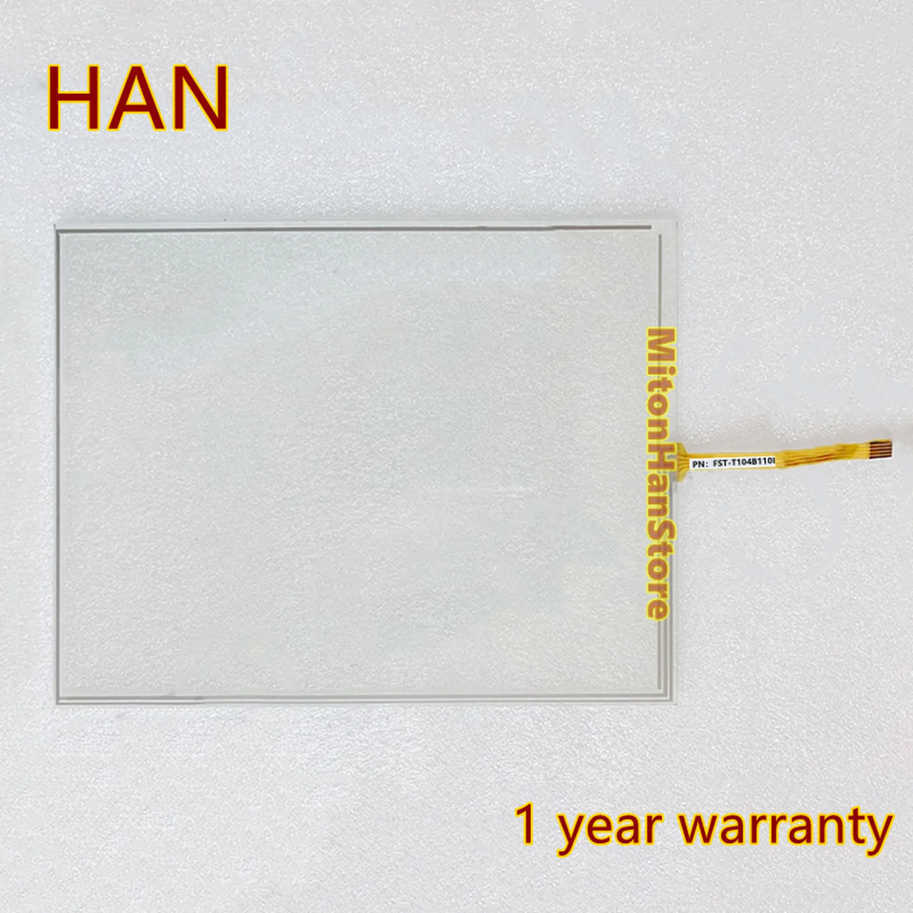 

New For Sepro Touch PN: FST-T104B110I Touch Panle Screen Glass