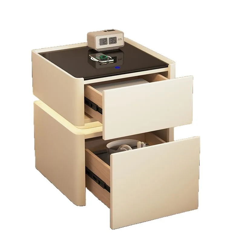 

Smart, bedside table, safe, all in one, simple, modern, home