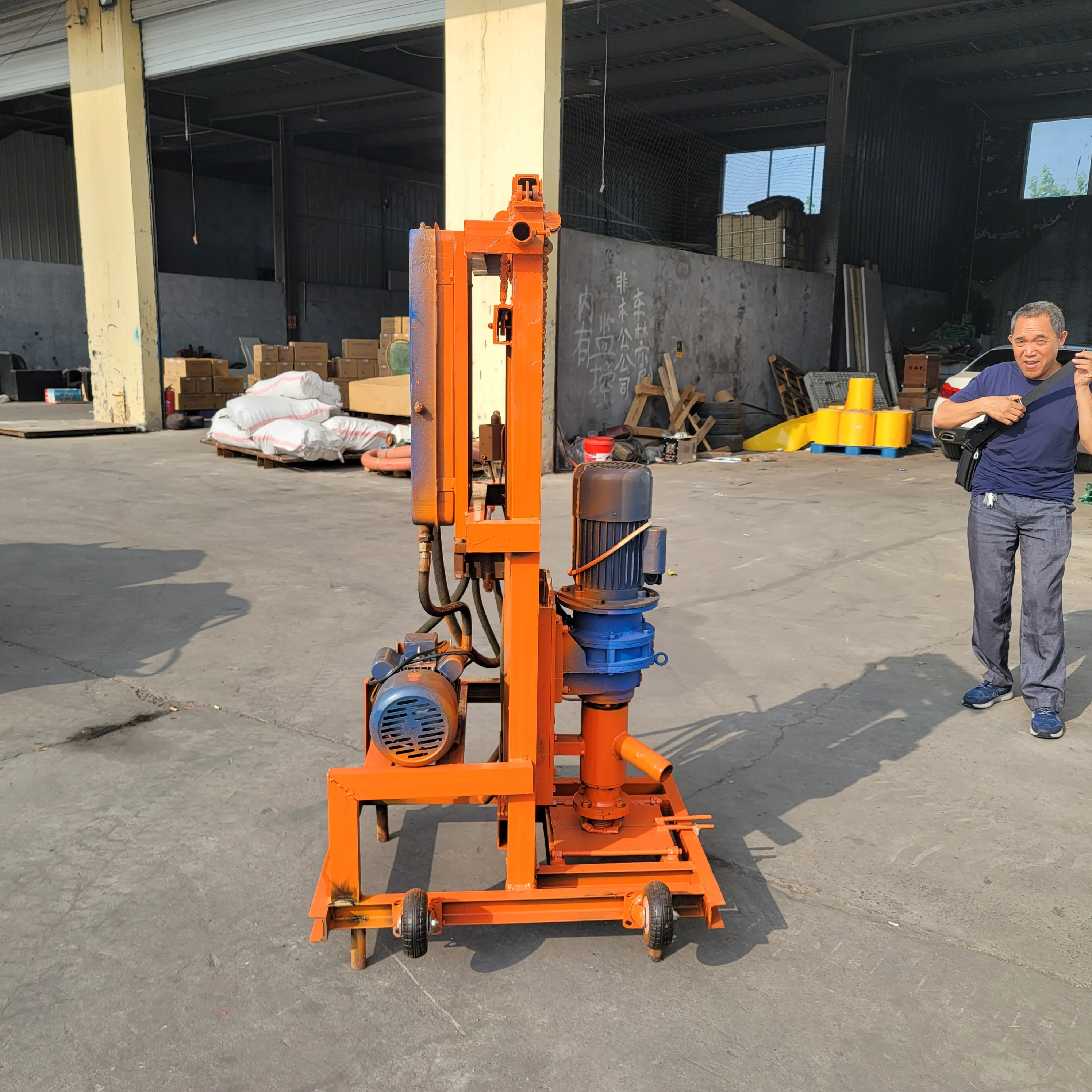 맞춤형 공장 직판 인기 전기 시추 장비 30m 50m 80m 100m 수중 시추 장비