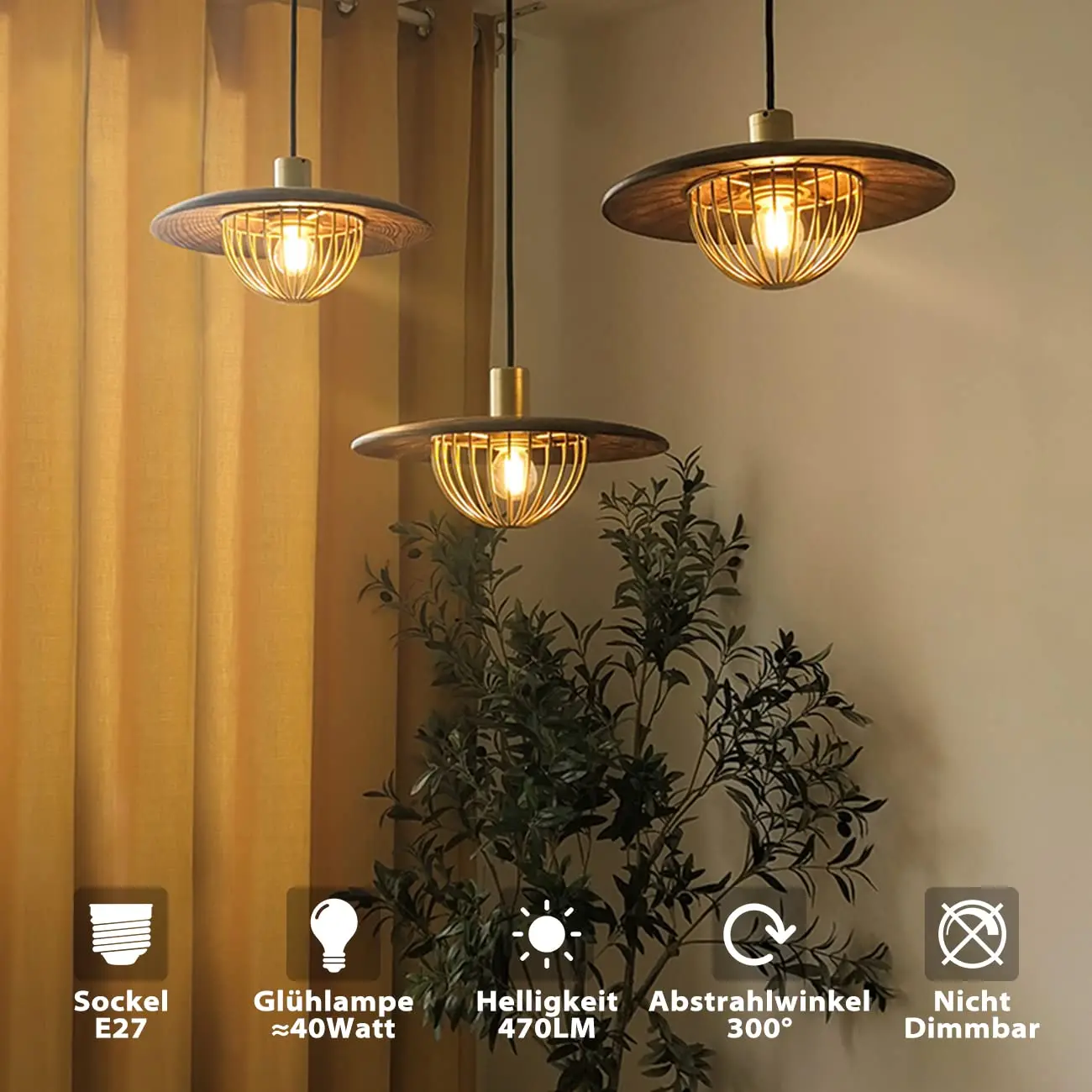 Edison Led-lampen A19 Lampara E27 4W 6W 8W 220V Warm Wit 2700K Natuurlijk wit 4500K Retro Gloeilampen Dimbare Bombillas