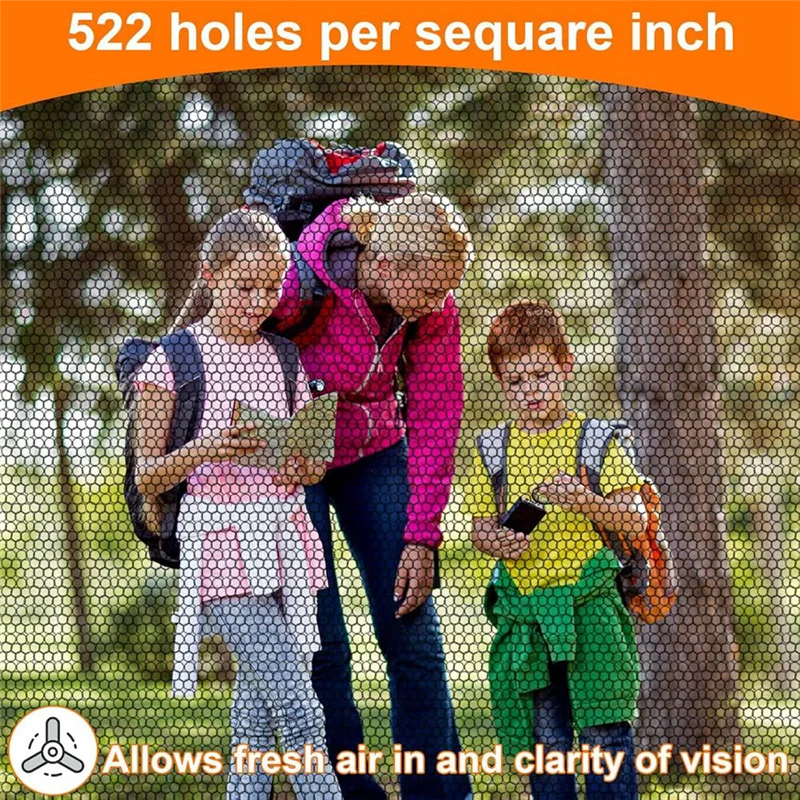 THIVN-12 Pcs Bug Net Protecting Net For Outdoor Hiking Camping Climbing No See Net With Carry Bags For Outdoor