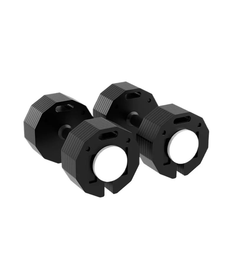 

Adjustable Dumbbell Set 20KG 2kg Increments Easy and Safe Locking Mechanism Octagonal Adjustable Dumbbell