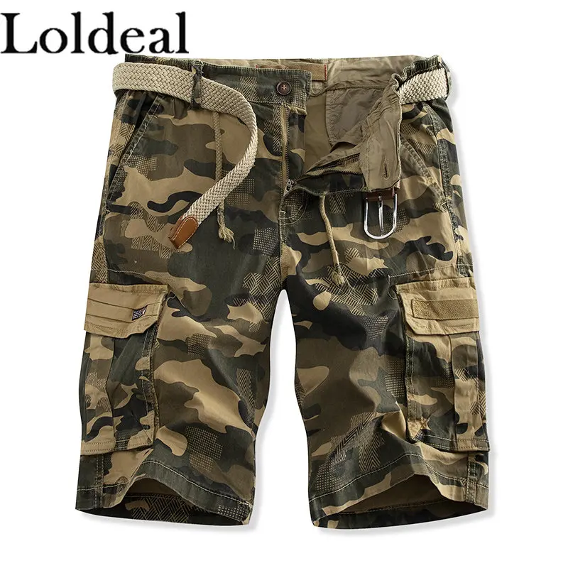 Men Classic Cargo Stretch Short