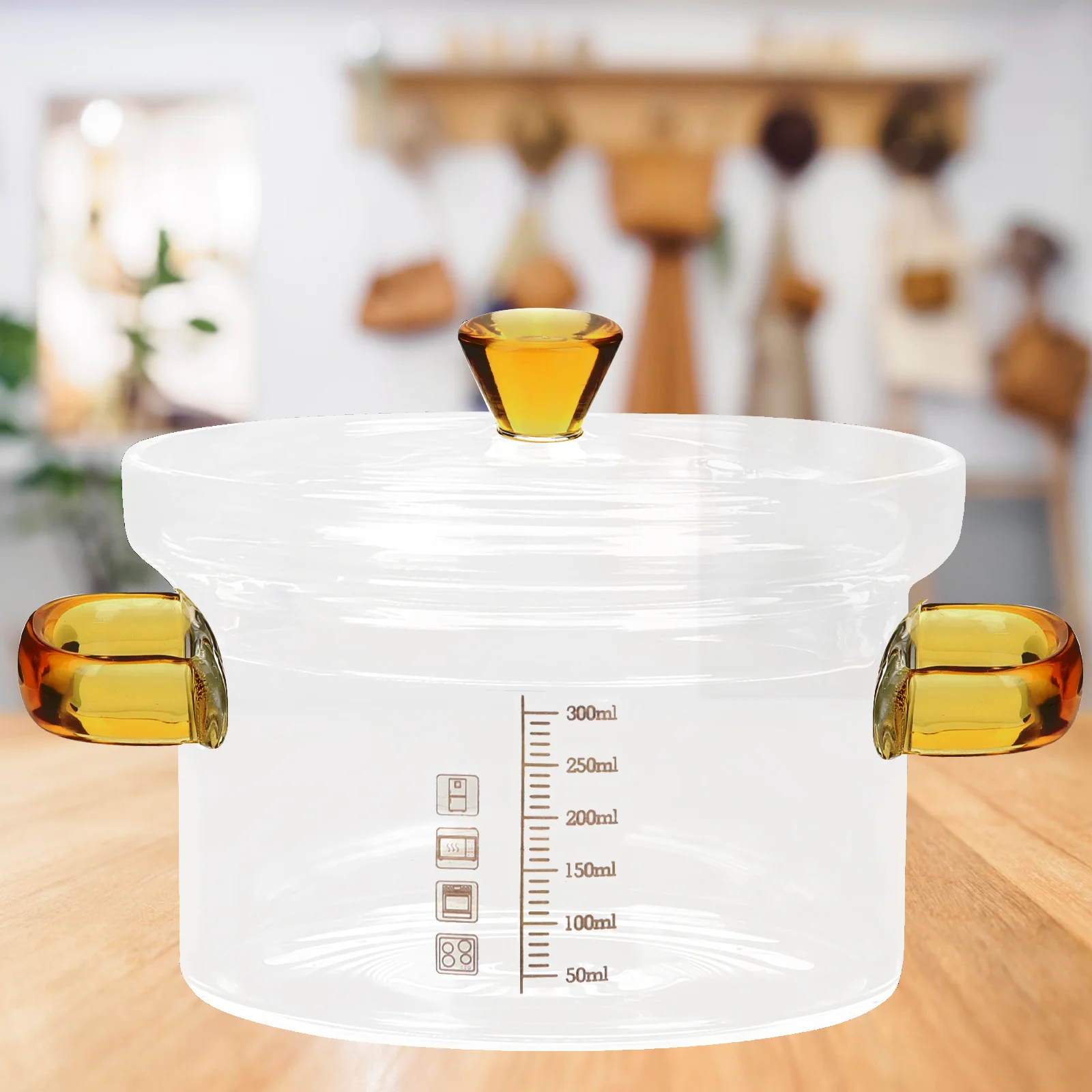 Cuenco de vidrio para estofado con tapa, recipiente para sopa resistente al calor para huevos al vapor, sopa, fideos, desayuno, ensalada de cereales, multifuncional