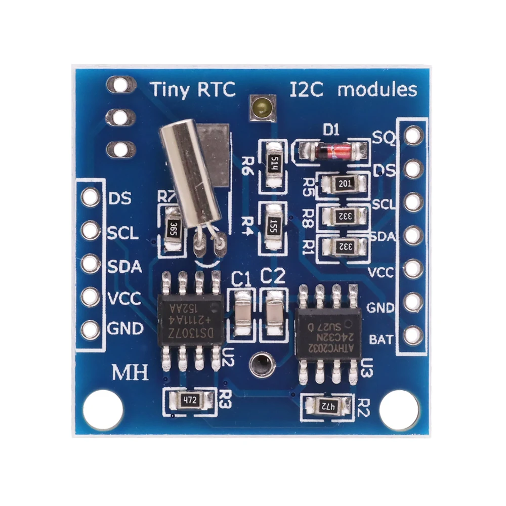 1PCS The Tiny RTC I2C modules 24C32 memory DS1307 clock RTC module Without Battery