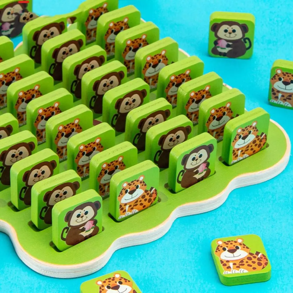 Family Games Animal Balance Tree Board Game Concentration Balancing Monkey Toy Thinking Training Math Toys Balance Puzzle Toy