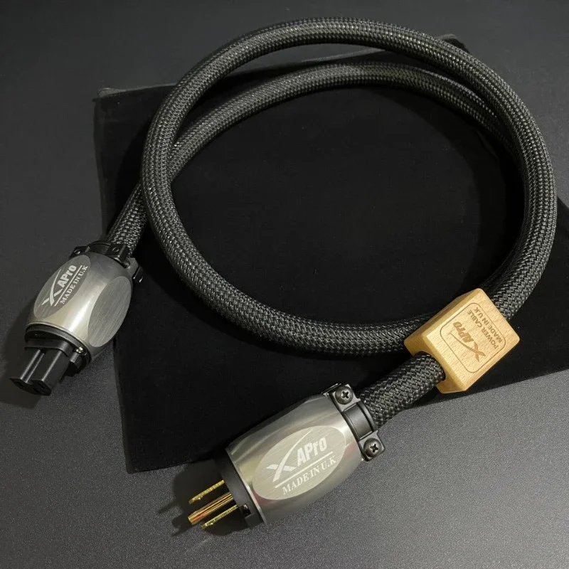 Hi-end C13 AC Power Cable US & EU Plug 6N Copper HiFi Audio Power Cord  for Amplifier DAC CD Player