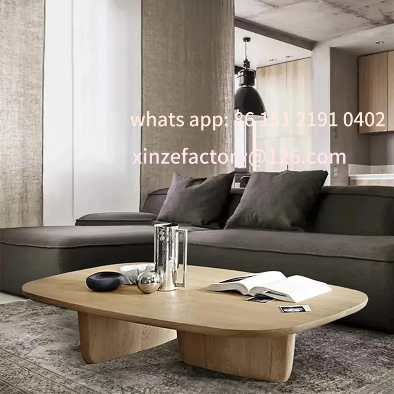 

Customizable Modern Coffee Table Luxury Creative Home Living Room Furniture Nordic Style Wood Coffee