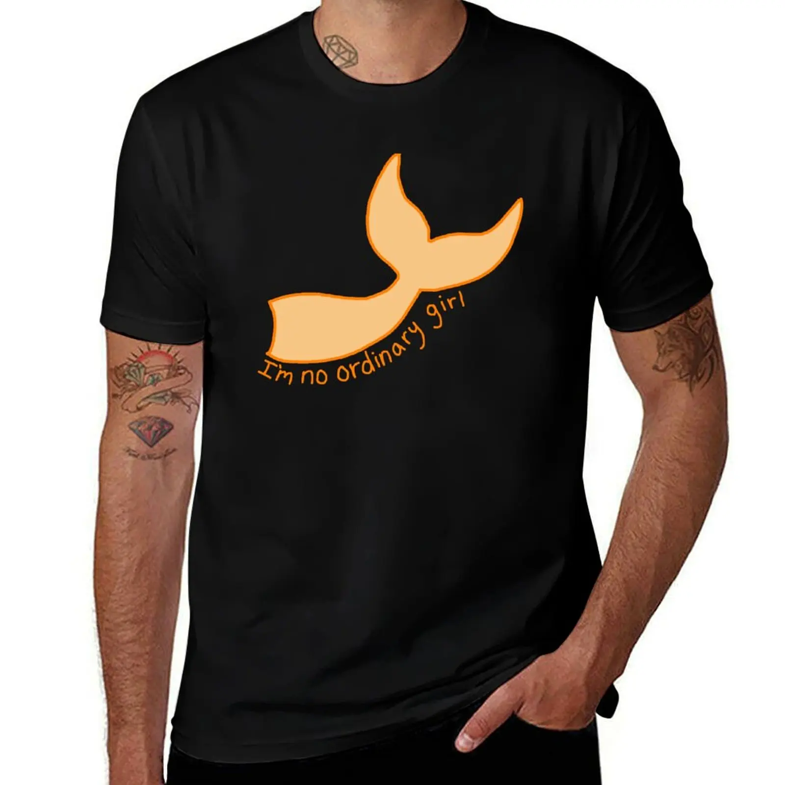 I’m no ordinary girl T-Shirt Basic Short Sleeve T-Shirt for Men