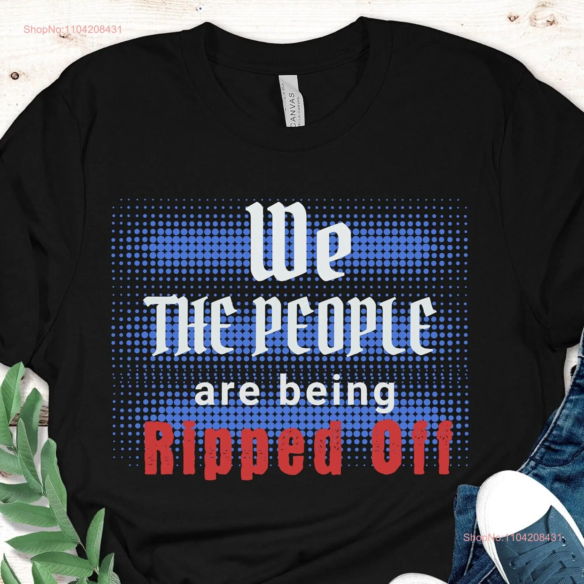 Funny Political T Shirt We the people Anti Biden No Conservative gift for Republican long or short sleeves