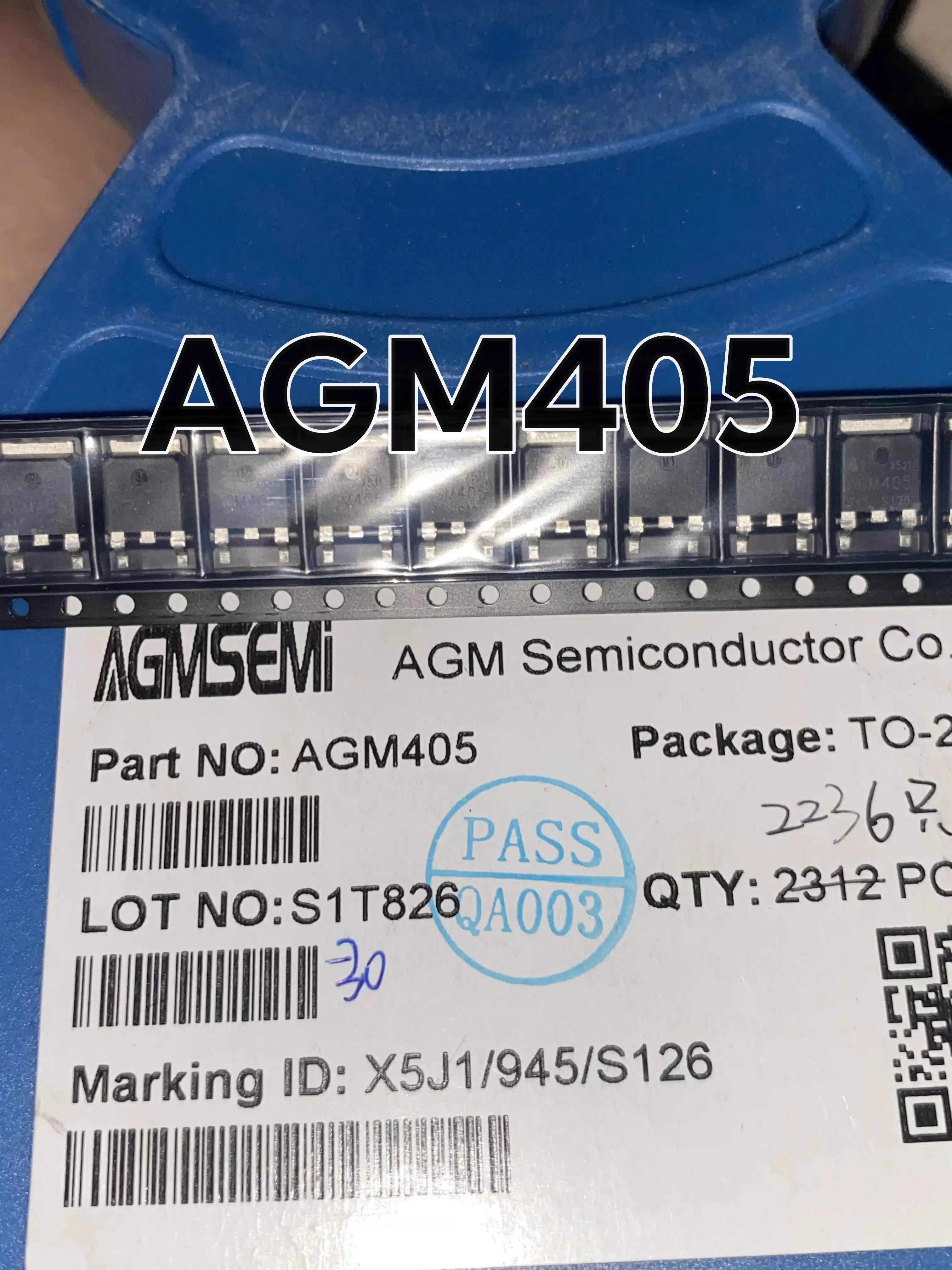 

Совершенно новый, оригинальный и в наличии: полевой транзистор AGM405D TO-252 21+, 50 шт.