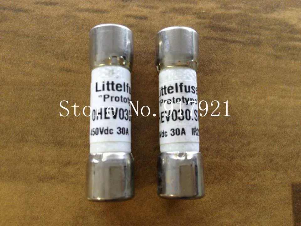 [ZOB] Imported Littelfuse Lite OHEV030.SXC fuse fuse 450VDC 10X38 30A  --10PCS/LOT