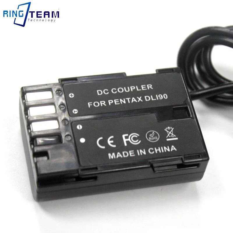 K-AC128 D-AC128 DC128 USB Cable Adapter DC 5V Power for Pentax SLR K-50 K50 K-30 K30 K-R KR K-S1 KS1 K-S2 KS2