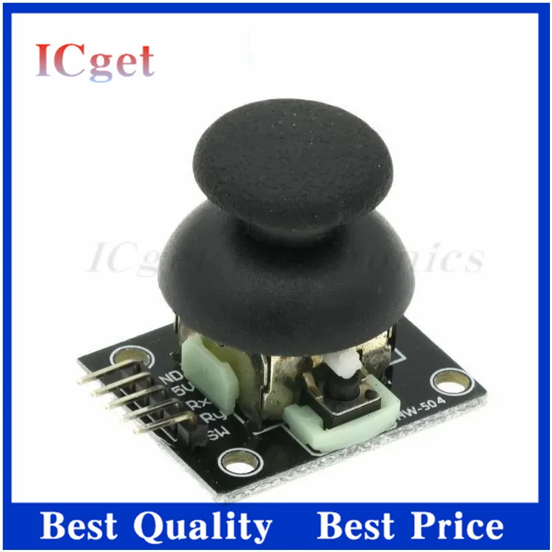 1/5PCS For Arduino Dual-axis XY Joystick Module Higher Quality PS2 Joystick Control Lever Sensor KY-023 Rated 4.9 /5