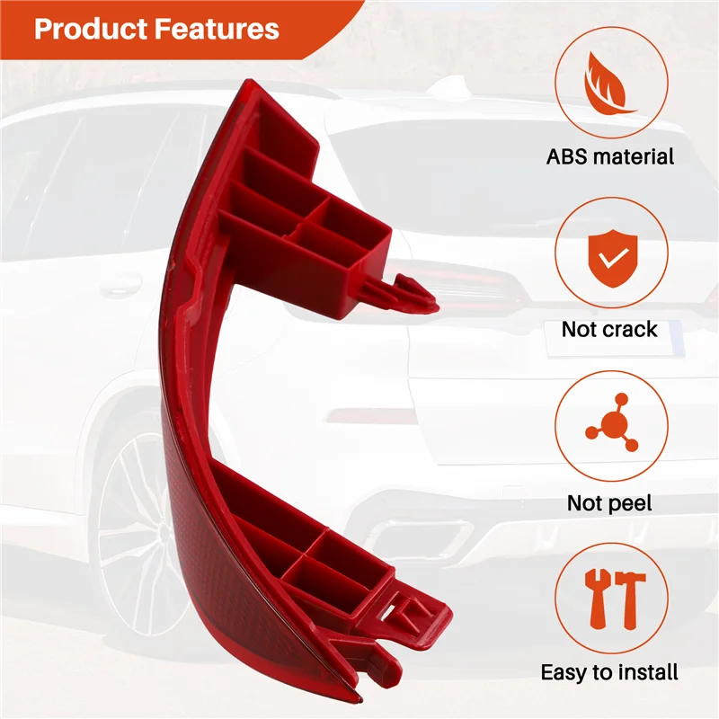 

A99F-Bumper Reflector Panel For BMW G05 X5 40Ix 50Ix 2018-2022