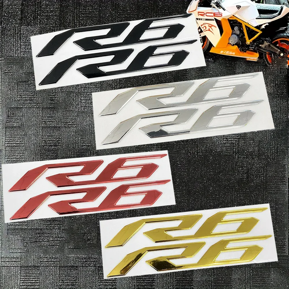 

For Yamaha R6 3D Kit Stickers Motorcycle Accessories Tank Pad Fairing Set YZF Decal 2003 2004 2007 2008 2009 2012 2017 2018 2020