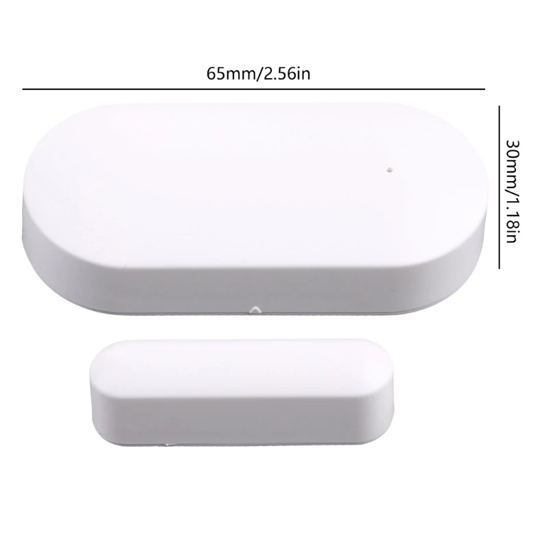 57EC 433MHZ Frequency Wireless Window Door Sensor WiFi Magnetic Detector Home Smart Alarm System