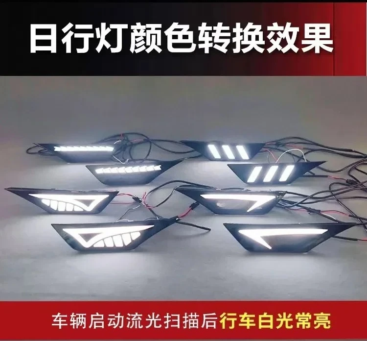 For Honda Civic 2016-2022 Car Led Fender Marker Leaf Board Light Dynamic Flowing Turn Signal Light Side Marker Accessories detail image 9