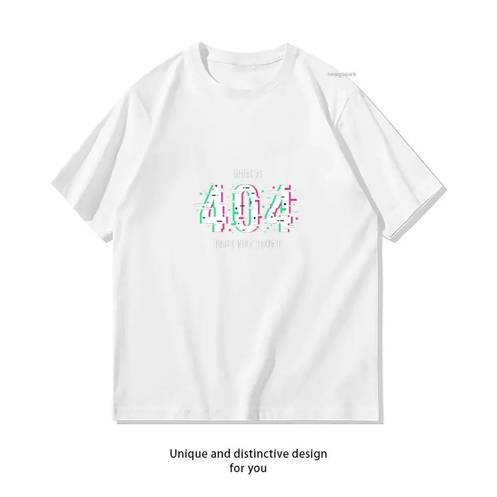 Digital Disruption T-Shirt Casual cotton graphic t shirts Creative streetwear Classic O-neck shirt