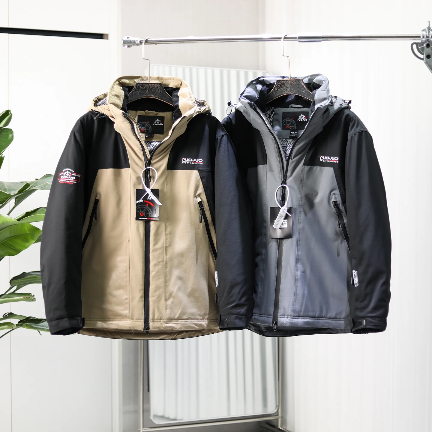 

Мужская профессиональная утепленная лыжная куртка Nordic Aphene для активного отдыха, всепогодная, водонепроницаемая, зимняя, модная, из хлопка.