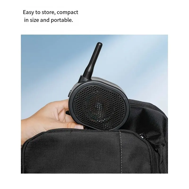 B92B Wireless Speaker for DJI Air 3/3S Drone, Remote Control Loudspeaker Megaphone, Drone Accessories for Distance Broadcast