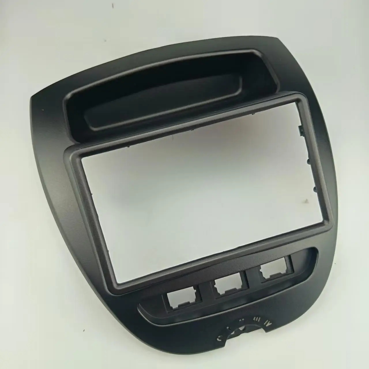 

7inch Double 2 Din Car DVD Radio Frame for Toyota Aygo Citroen C1 Peugeot 107 2005-2014 Fascia Dash Kit Radio Panel Stereo Cover