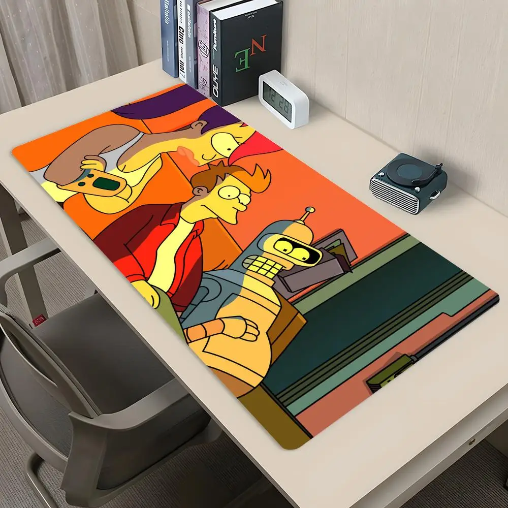 F-Futurama Mouse Pad Gaming Mousepad Abstract Large mouse player 800x400mm MouseMat Gamer XXL Mause Carpet PC Desk