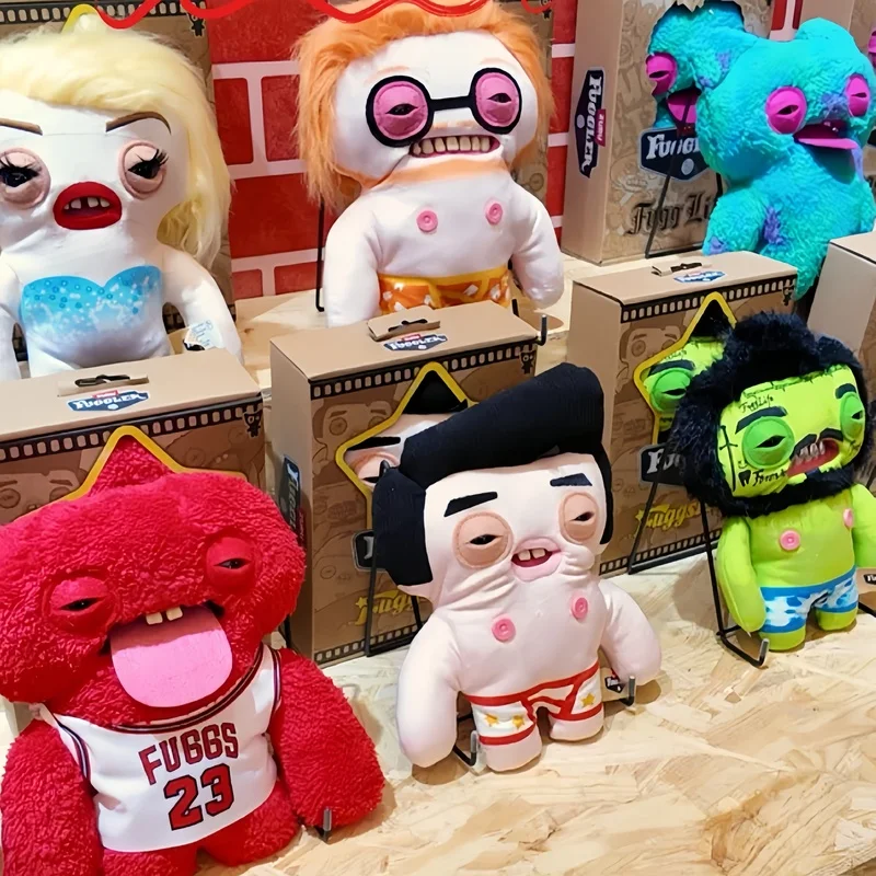 【presale】Nuevo oficial genuino FUGGLER rapero serie internet celebridad feo lindo juguetes de peluche exquisitos muñecos de regalo de cumpleaños