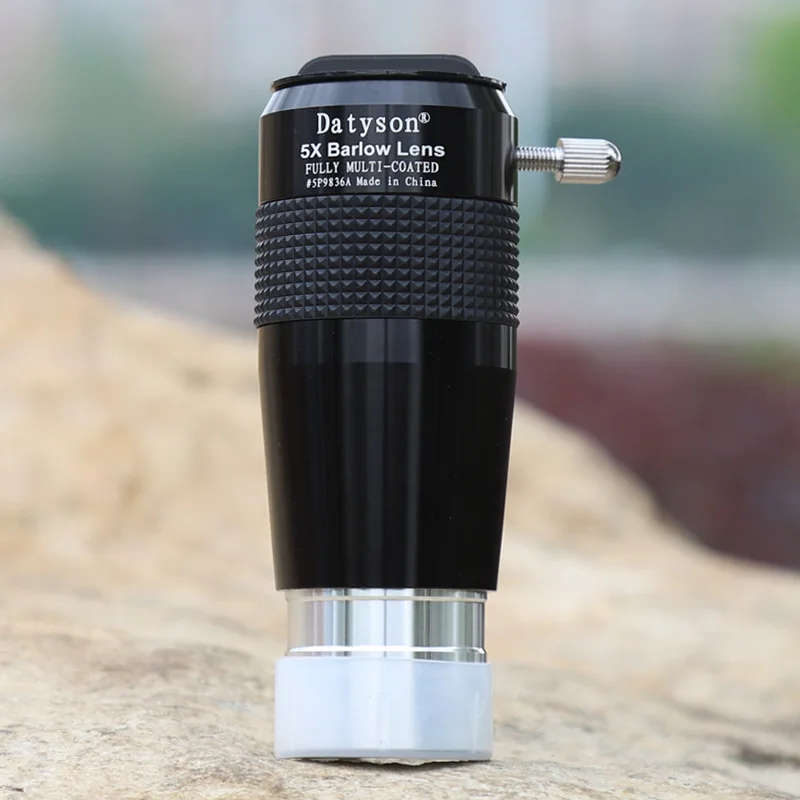 

1,25-дюймовая 5-кратная Апохроматическая линза Барлоу с полностью многослойным покрытием, цельнометаллический окуляр телескопа для астрономических наблюдений