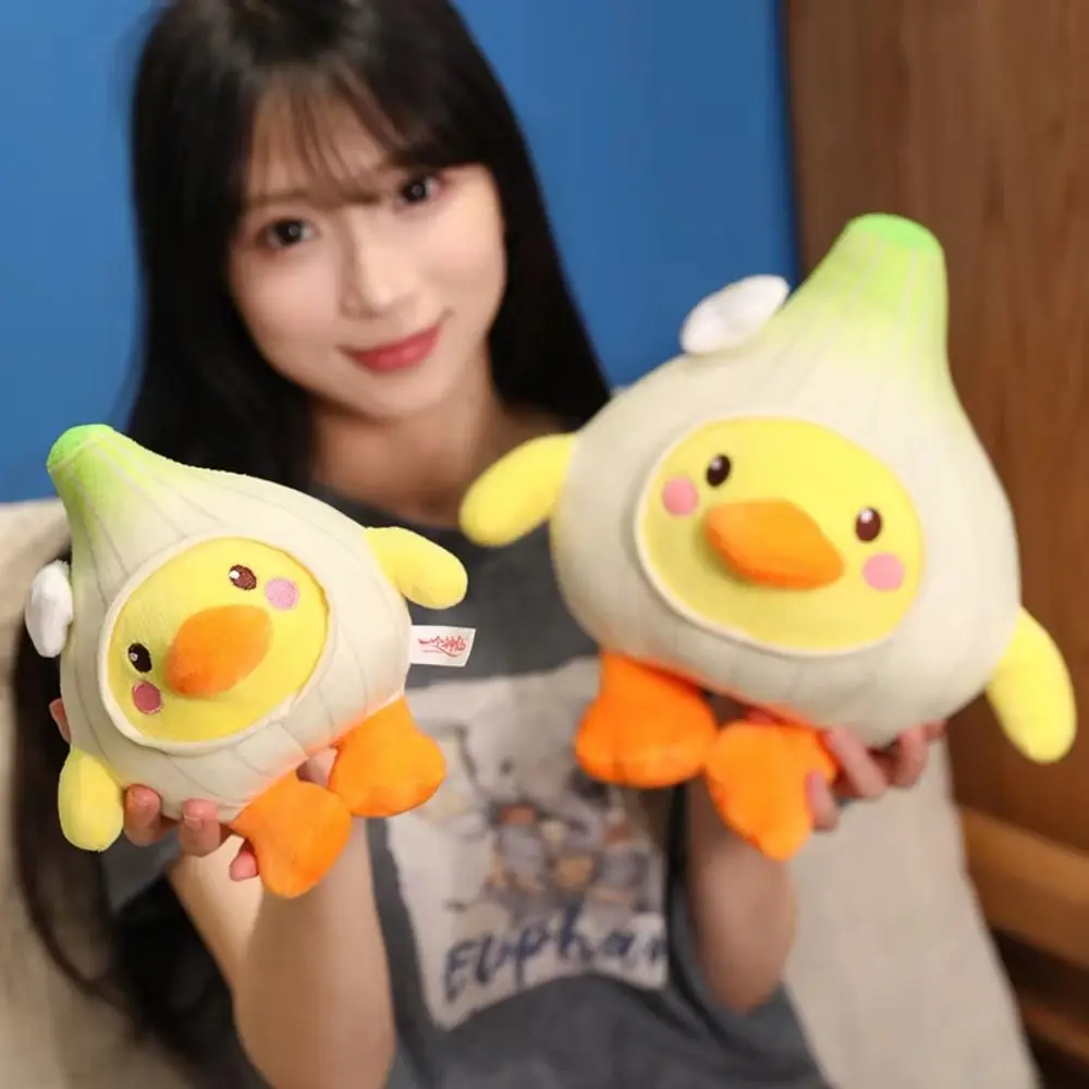 

Подушка для дивана, желтая чесночная утка, полипропиленовая хлопковая подушка с крыльями и ножками, чесночная утка, застенчивая подушка 20/30/40 см, забавная кукла для девочек