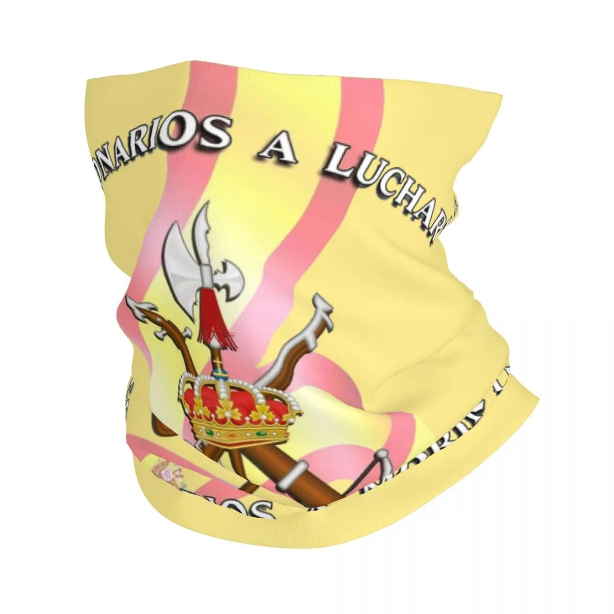 Unisex Espanhol Legião Envoltório Cachecol, Tampa do pescoço, Espanha Exército Bandana, Verão Ciclismo Headwear, Acessórios Respiráveis