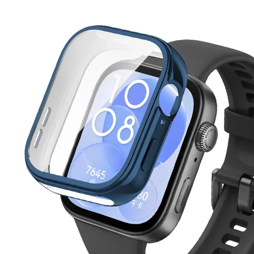 Flexible TPU Full Protective Case For Huawei Watch Fit 3 Anti Scratch Shockproof Bumper Cover Durable Slim Fit Men Women