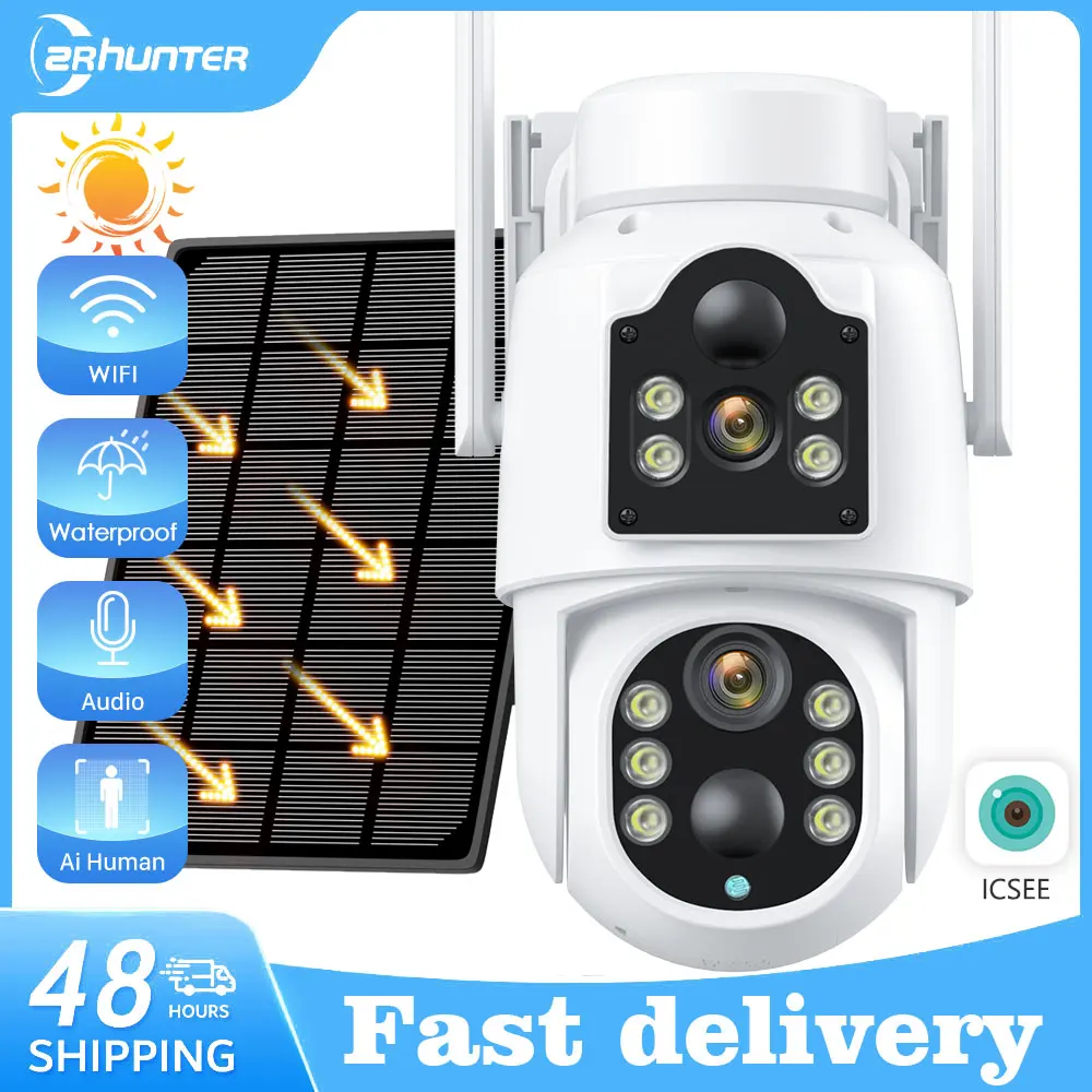 4K 8MP Solar Camera… - image