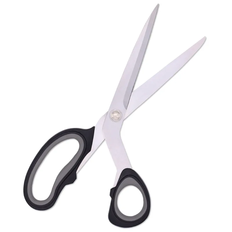 9.5 inch Household DIY Apparel Sewing Dressmaker Tailor's Scissors Stainless Steel PP+TPR Comfort Handle Supplies Tools